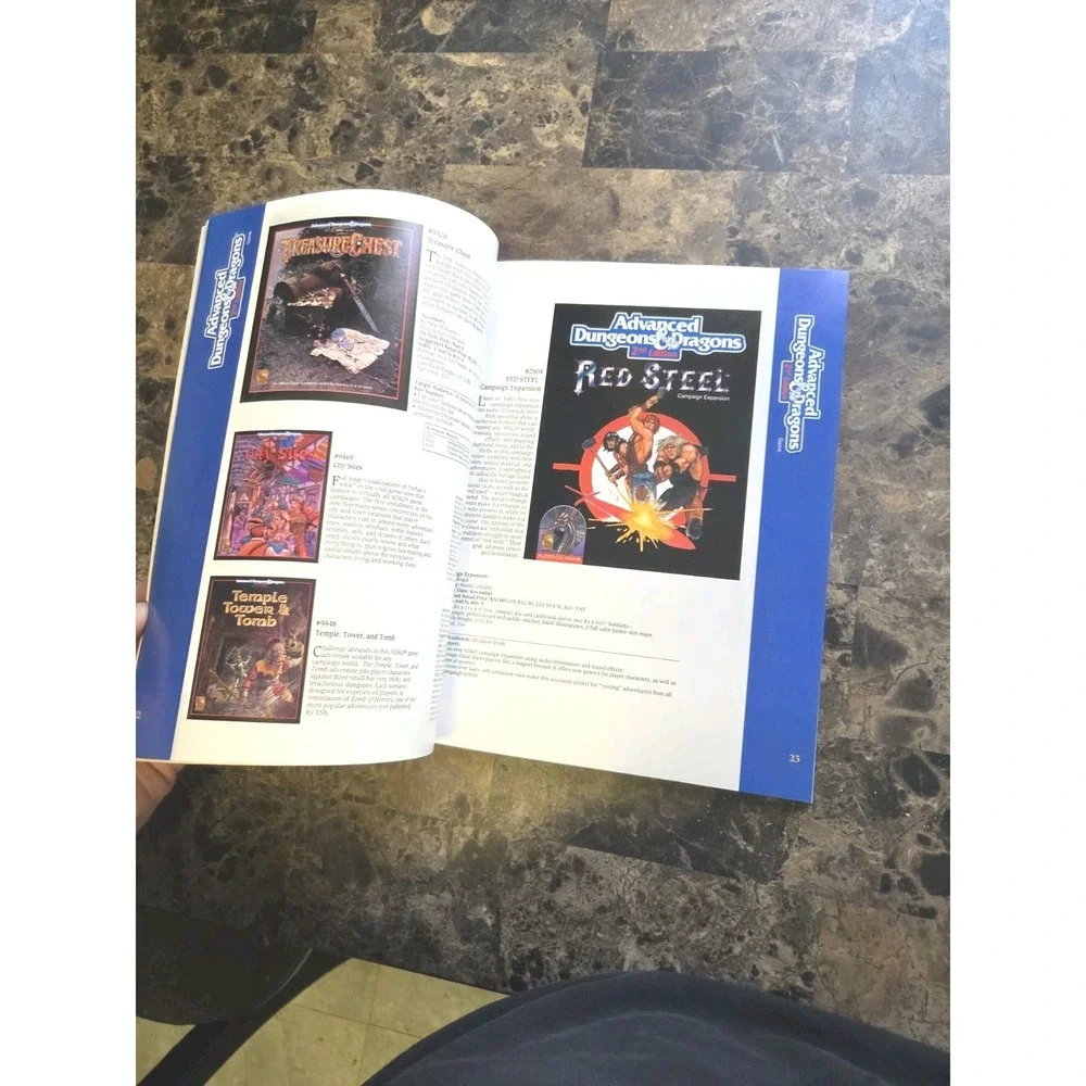 1994 TSR MASTER CATALOG THE BEST IN GAMES & BOOKS VGC! Dungeons Dragons D&D